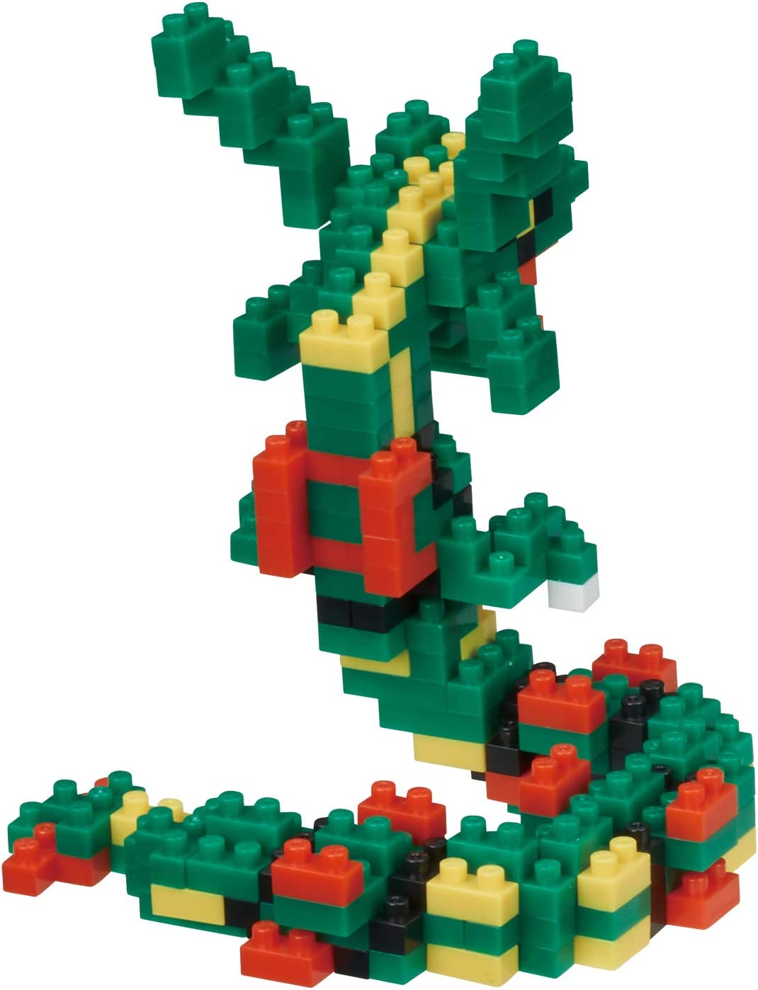 Bandai Rayquaza "Pokemon" , Nanoblock Pokemon Series