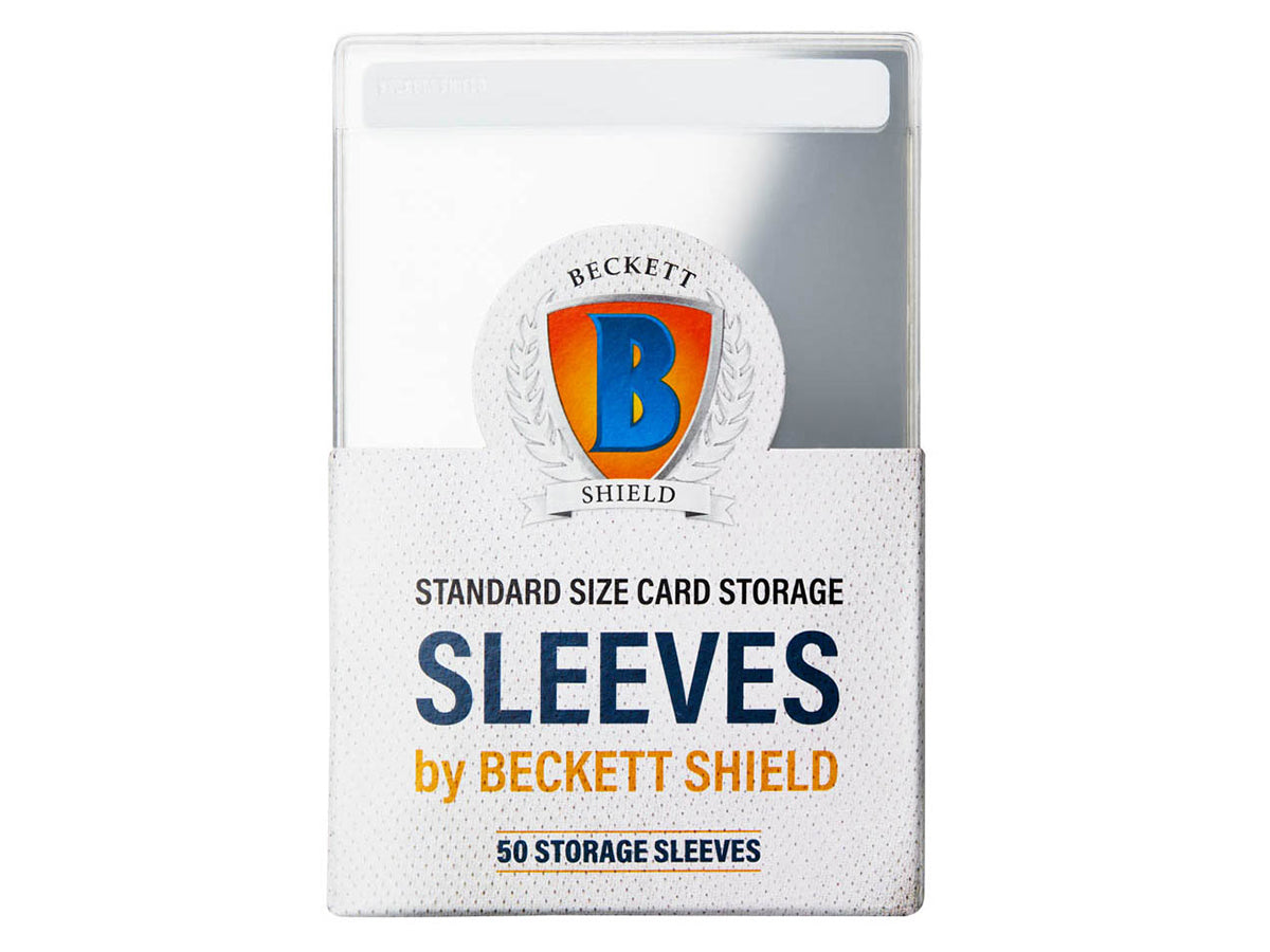 Beckett Shield Standard Size Semi-Rigid Sleeves pack of 50