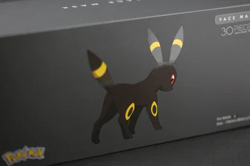 Umbreon Color Pokemon Official Limited Edition 30pcs/box【Made in Hong Kong】Face Mask