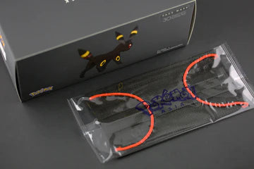 Umbreon Color Pokemon Official Limited Edition 30pcs/box【Made in Hong Kong】Face Mask