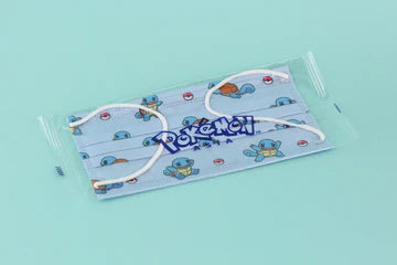 Squirtle Pokemon Official Limited Edition Mask Made in Hong Kong( 1 Face Mask)