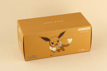 Eevee Pokemon Official Limited Edition30pcs/box Made in Hong Kong Face Mask