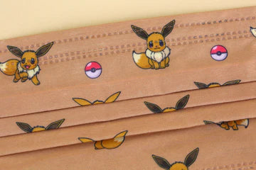 Eevee Pokemon Official Limited EditionMask Made in Hong Kong( 1 Face Mask)