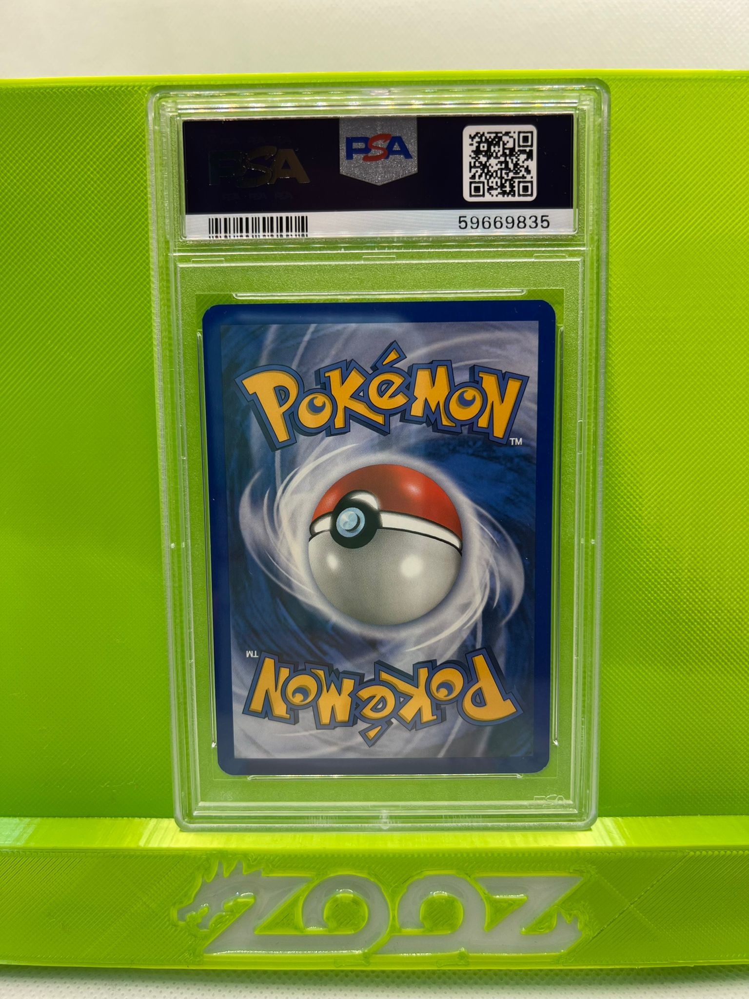 PSA 9 Pokemon EX Slowbro #14 Fire Red & Leaf Green Reverse Foil