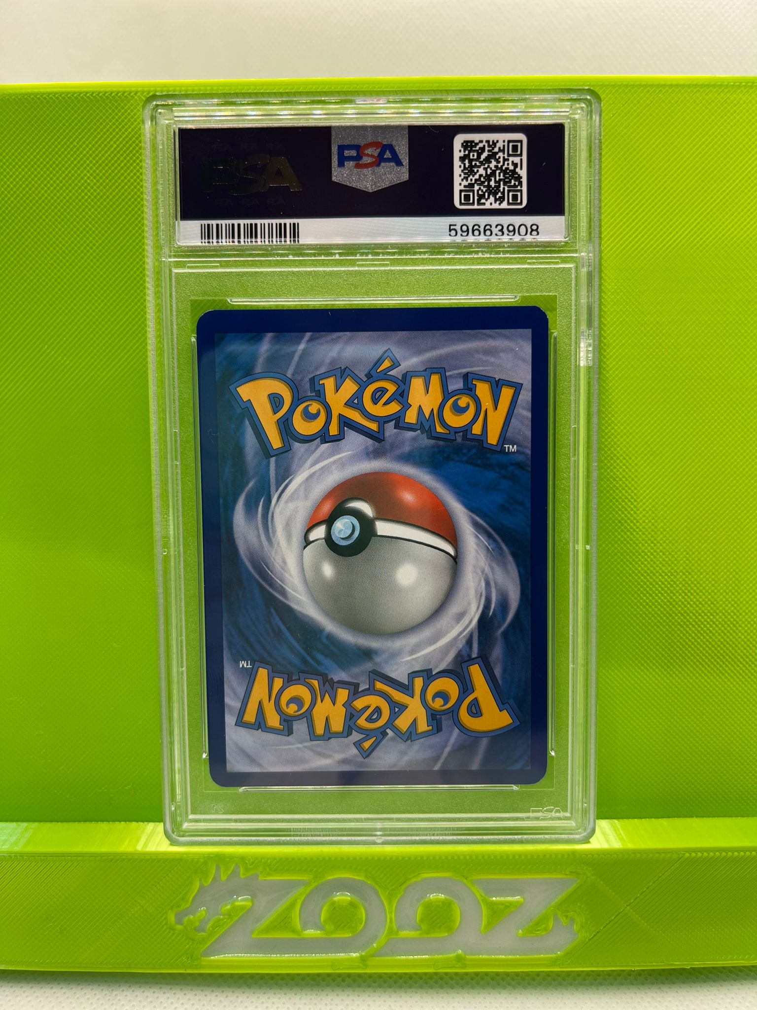 PSA 8 Pokemon Gastly #62 D & P Stormfront Reverse Foil