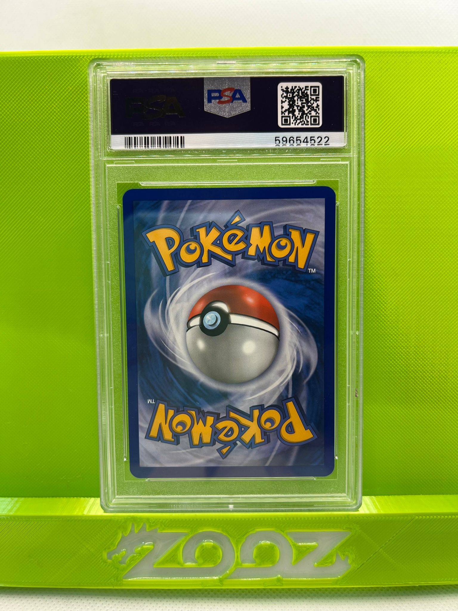 PSA 9 Pokemon EX Ninetales #8 Dragon Frontiers Reverse Foil