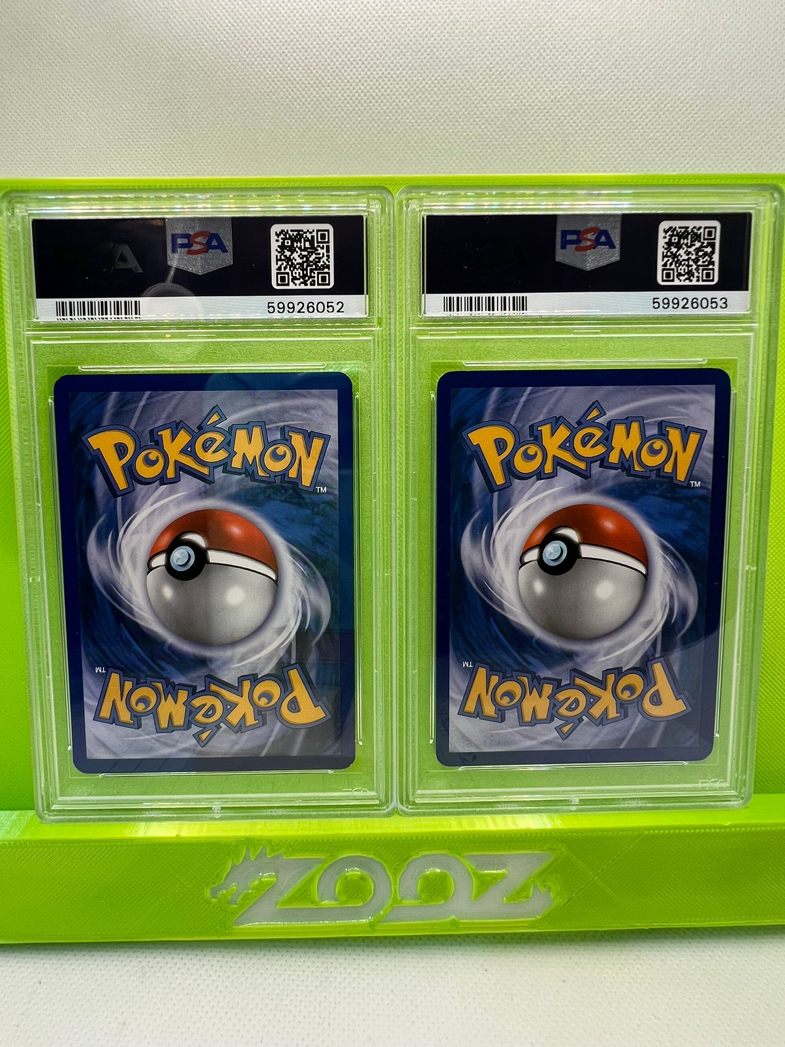 PSA 8 Pokemon HG & SS Ampharos #14 Non Holo + Reverse Foil