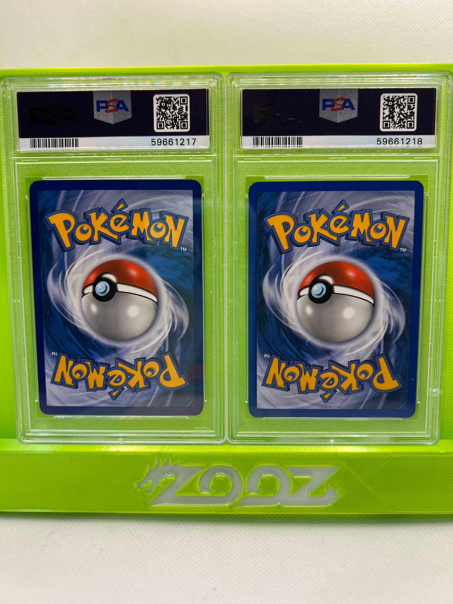 PSA 9 Pokemon EX Carvanha #56 Deoxys Reverse Foil + Non Holo