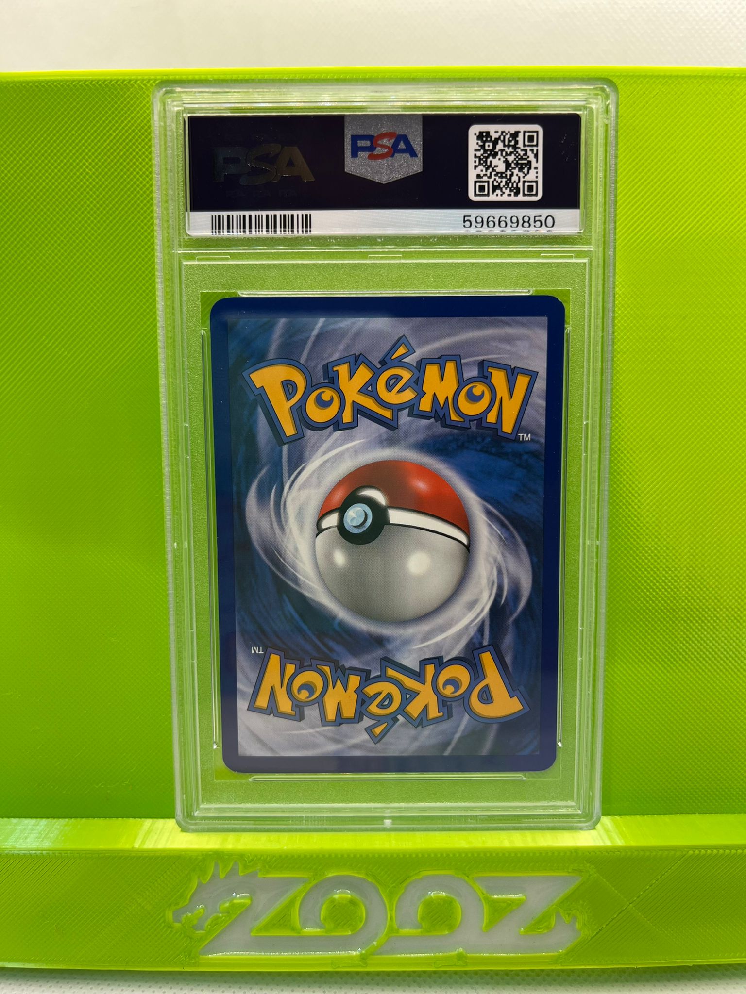 PSA 9 Pokemon EX Claydol #5 Deoxys Reverse Foil