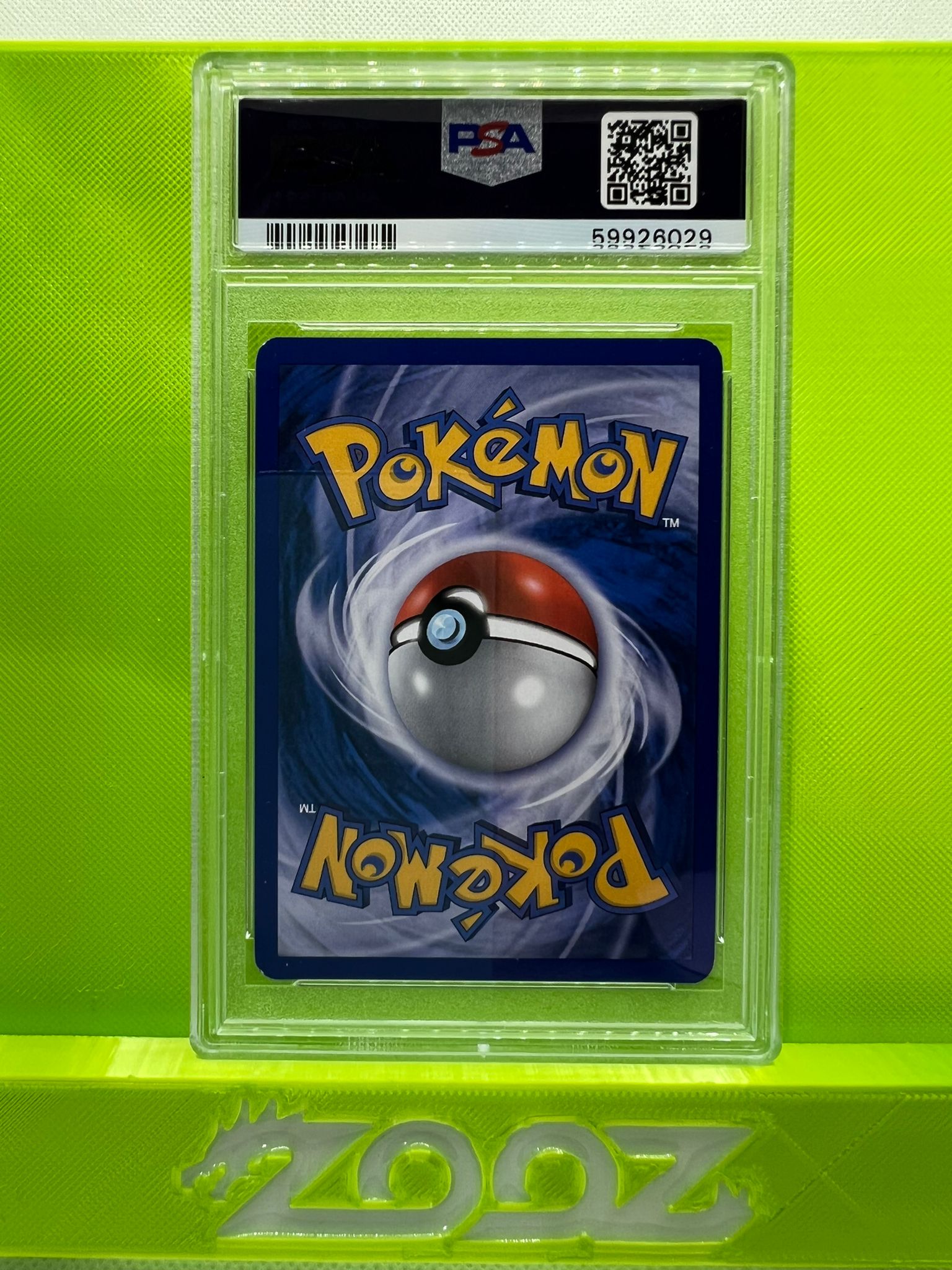 PSA 8 Pokemon D&P Tyranitar #17 Mysterious Treasures Reverse Foil