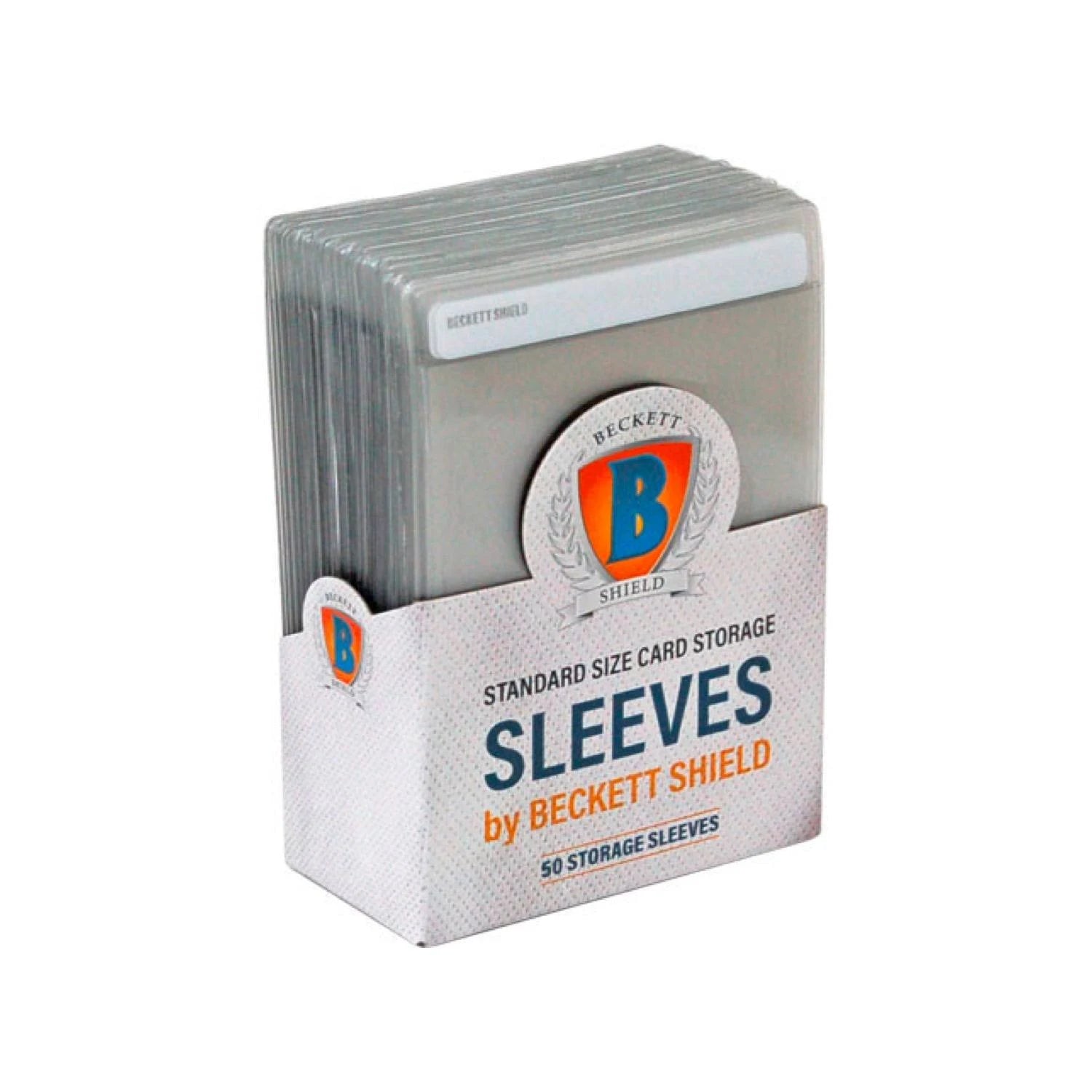 Beckett Shield Standard Size Semi-Rigid Sleeves pack of 50